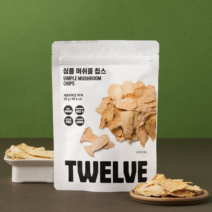 (하우스오브신세계 청담)심플 머쉬룸 칩스(25g)