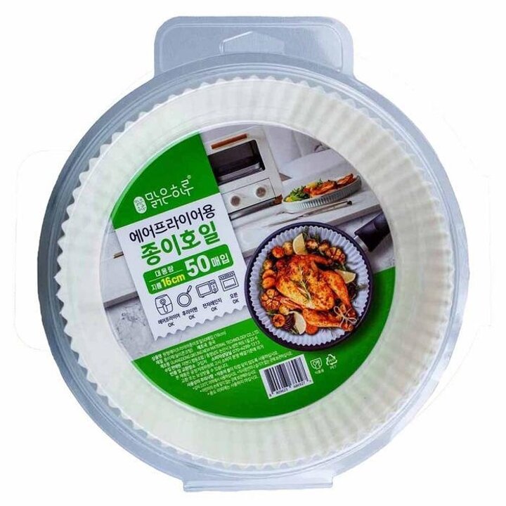 맑은하루에어프라이용종이호일16cm50매입