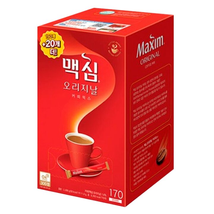 맥심 오리지날 커피믹스 150T+20T