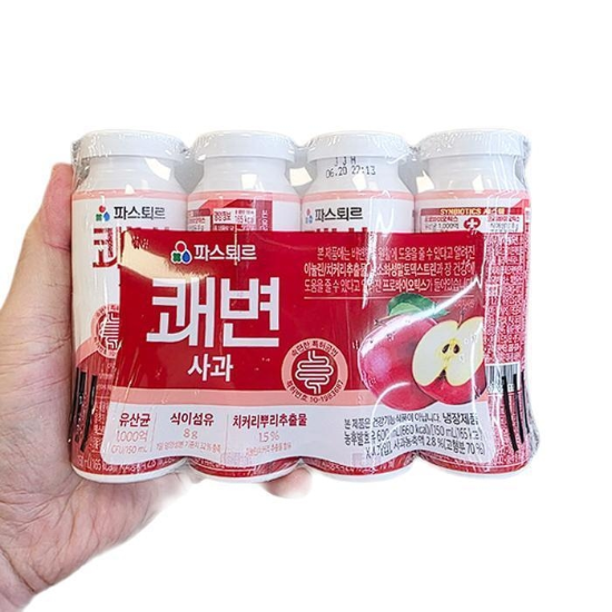 파스퇴르 쾌변 사과 150ml x 4개 아이스박스포장 kk404226 (50910681)