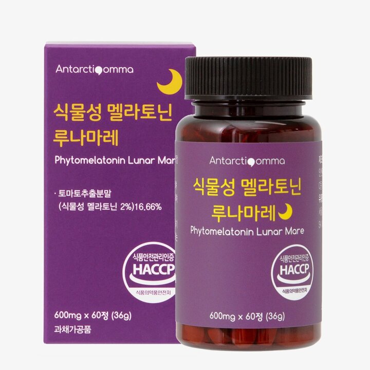(신세계타임스퀘어점패션관)[유통기한 26.10.17]안타티콤마 식물성 멜라토닌 루나마레 60정 3개입