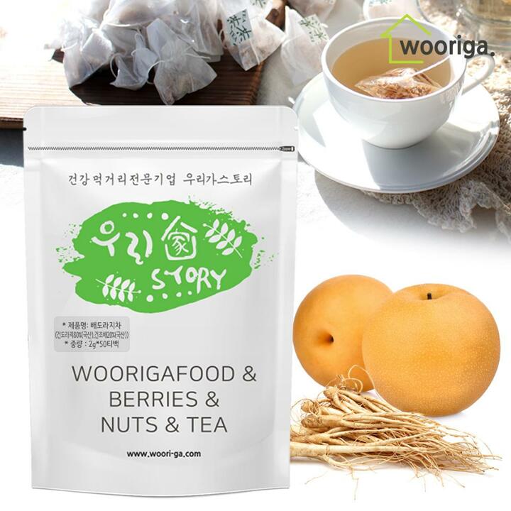 국산 배도라지차 2gx50티백 도라지 배