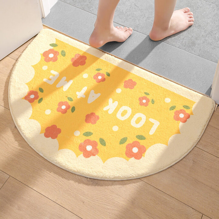할인바이할인 [1+1] 세탁가능한 뽀송이 극세사 발매트