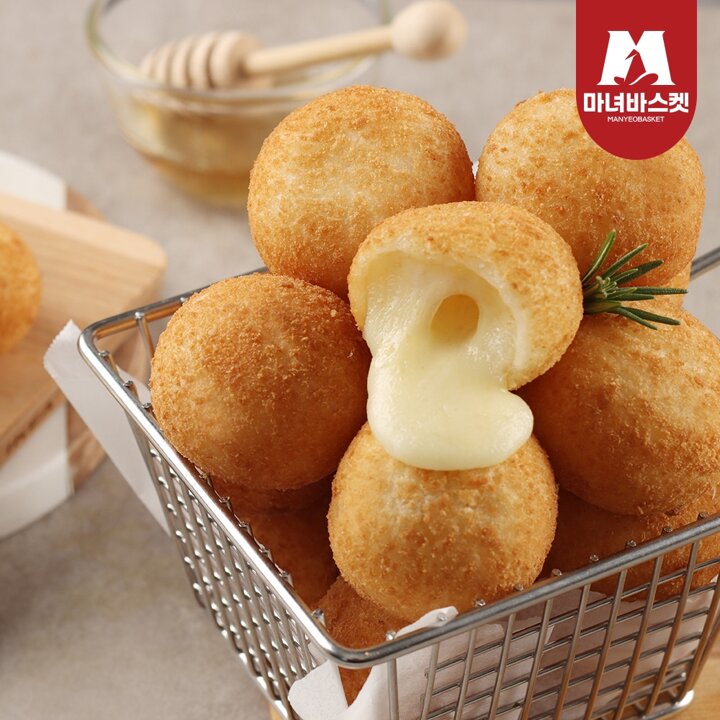 [마녀바스켓] 맘스터치 모짜렐라 치즈볼 1050g(30개입)