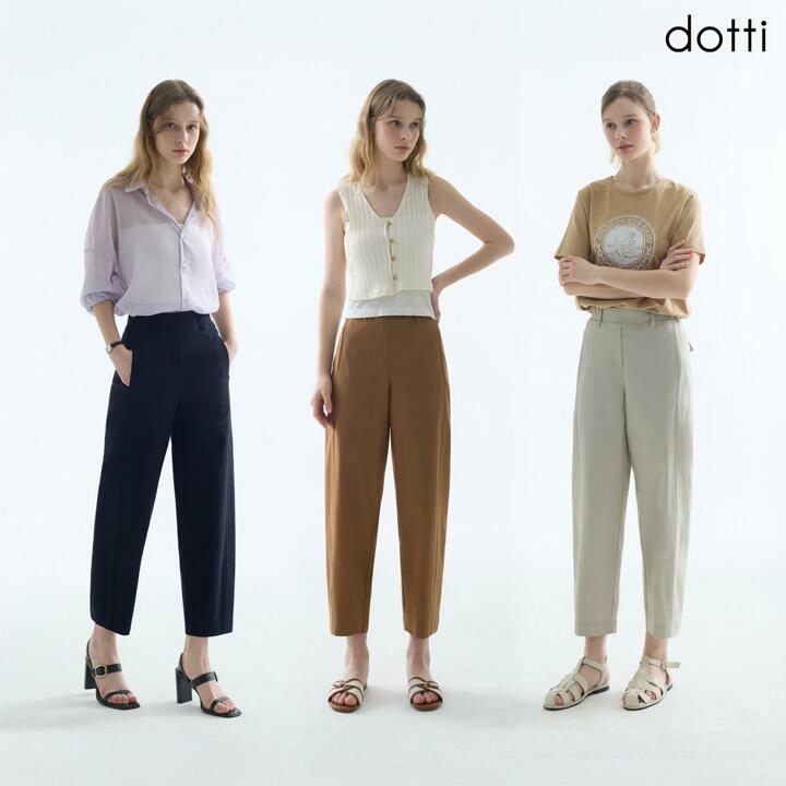 [26SS최신상] 도티 썸머 배럴 9부 팬츠 여성3종(D6R9W)