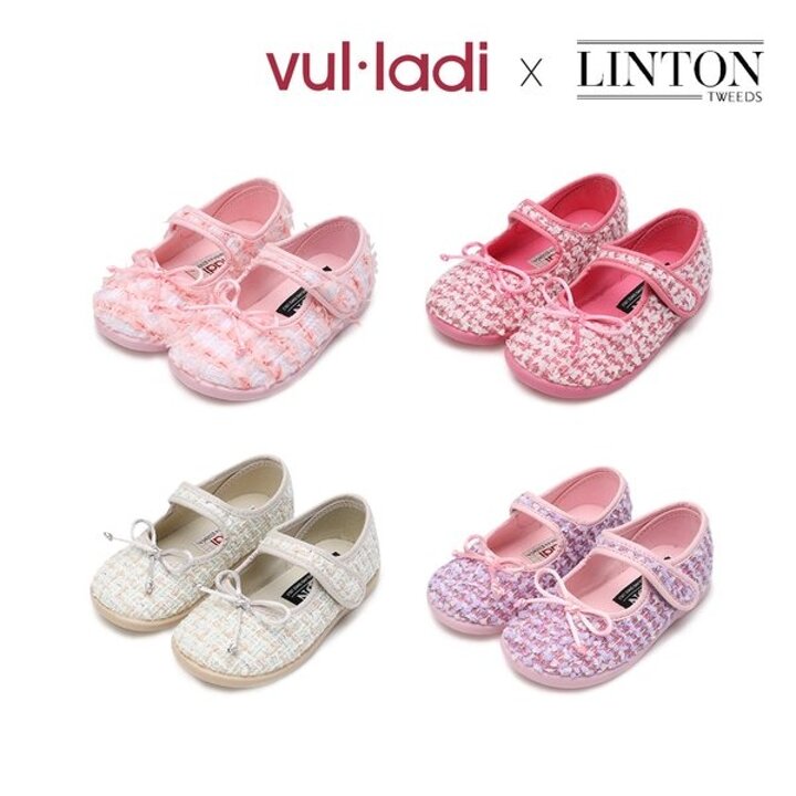 (신세계센텀점)[VULLADI] 불라디 린톤트위드 여아 메리제인 4 COLORS VU3119N1 여아구두 키즈구두 아동구두