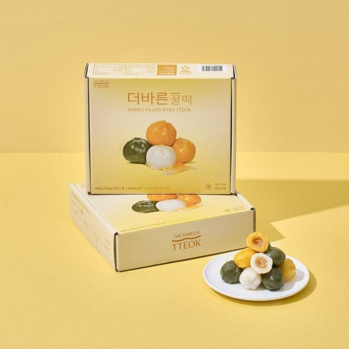 굳지않는 삼색꿀떡 1box 개별포장