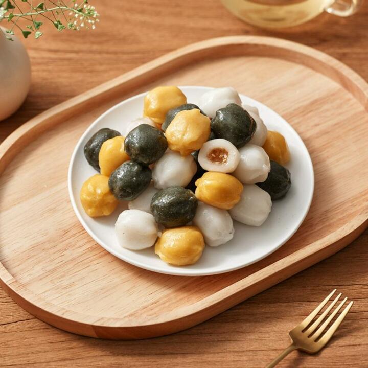 굳지않는 삼색꿀떡 1box 개별포장