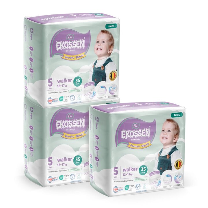TCF 유럽 프리미엄 기저귀 팬티형 5단계 35P x3개