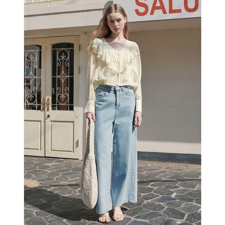[3컬러] 위시 와이드 데님 팬츠 (ZNSFDP107)