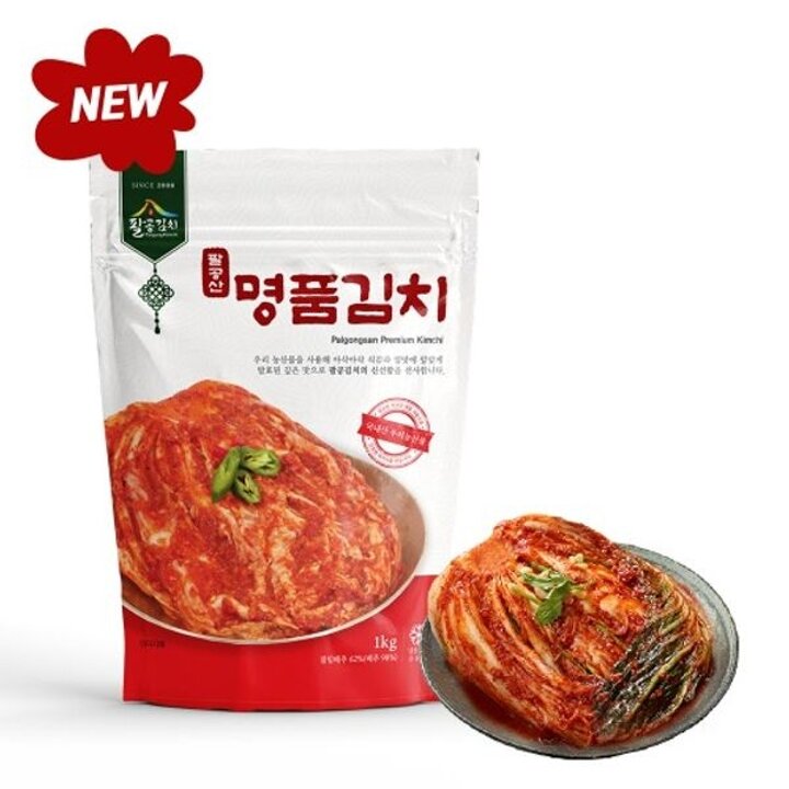 [하프클럽/팔공김치]팔공산 명품김치 1kg  NEW 파우치 