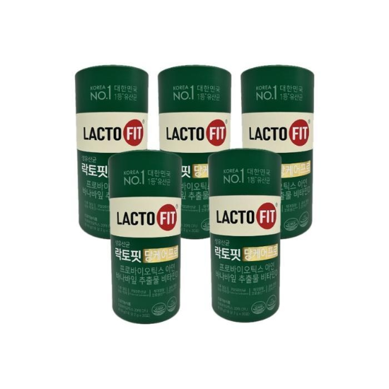 종근당건강 락토핏 당케어프로 생유산균 2g x 30포 x 5박스 -AO-