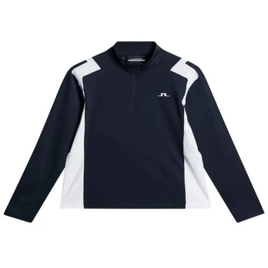 구하다 24FW 제이린드버그 긴팔 티셔츠 GMJS10952 6855 Navy JL Navy