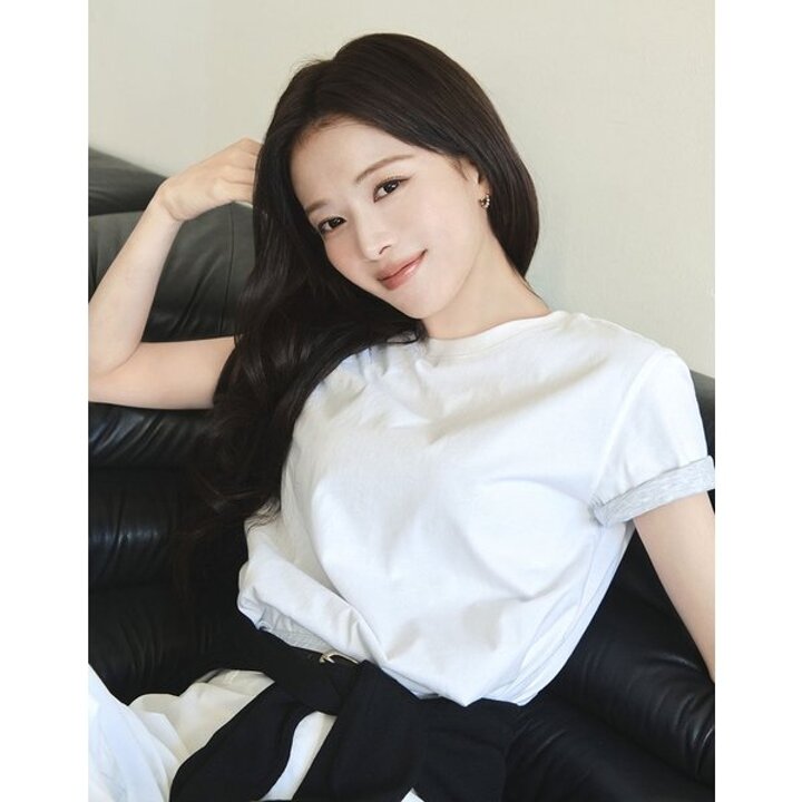 (대구신세계)지오다노26년여름신상품 기본 무지티 (컬러12개) 베이직 반팔티셔츠 05326518