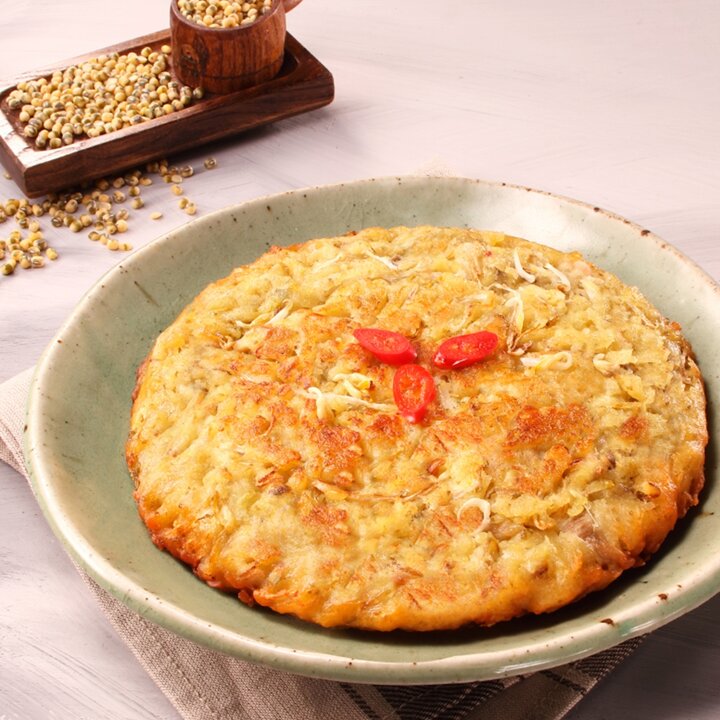 [마녀바스켓] 명절에 빠질 수 없는 사옹원 부침명장 녹두빈대떡400g x2팩*