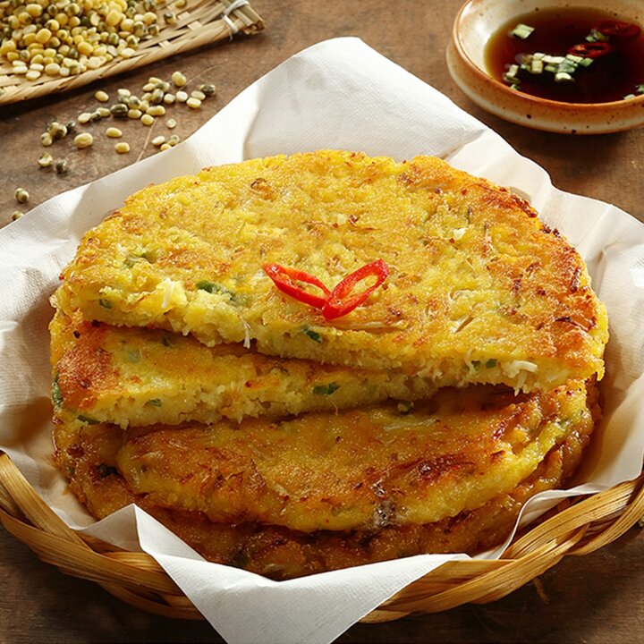 [마녀바스켓] 명절에 빠질 수 없는 사옹원 부침명장 녹두빈대떡400g x2팩*