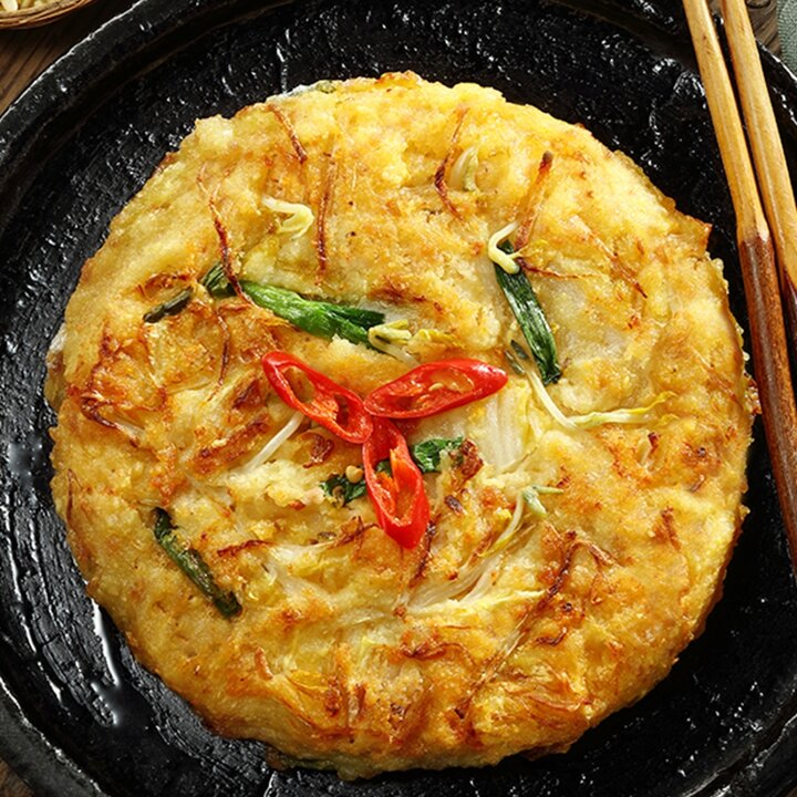 [마녀바스켓] 명절에 빠질 수 없는 사옹원 부침명장 녹두빈대떡400g x2팩*