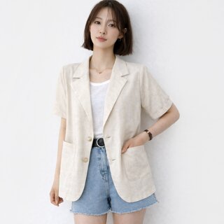 [TAG가74,000]투버튼테일러드자켓_S5BJK004C