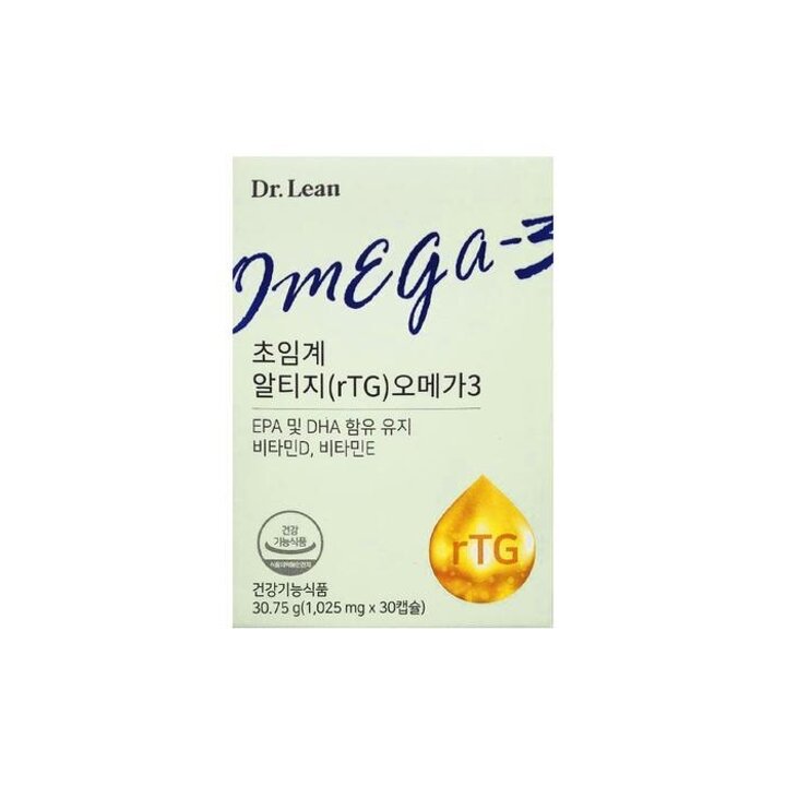 닥터린초임계알티지오메가31025mg30캡슐/mjc