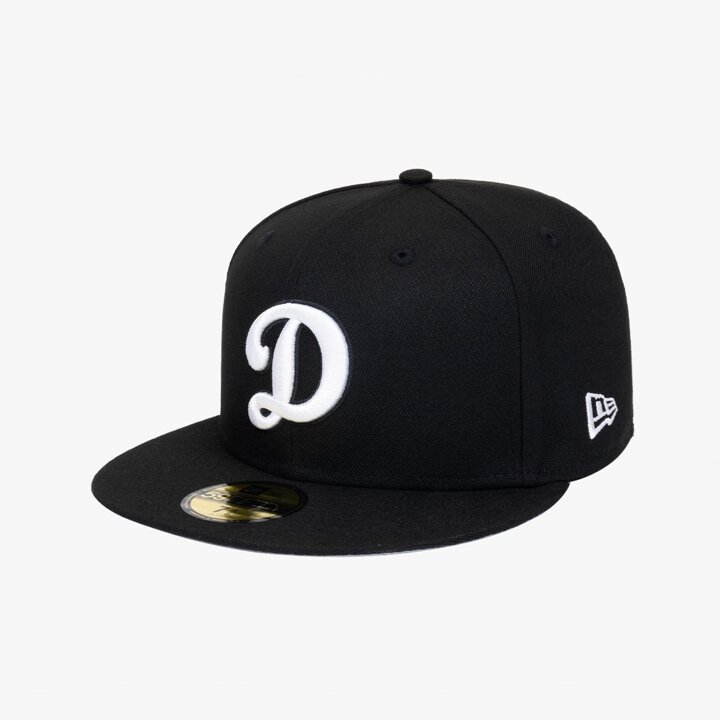 (광주신세계)MLB LA다저스 D 로고 베이직 피티드캡 블랙/화이트 11591146