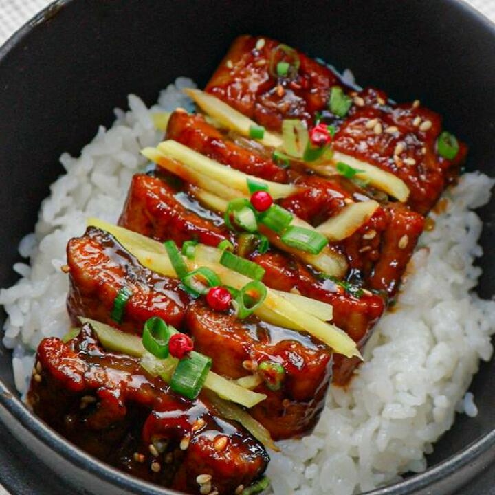 직화로 구운 양산도 국내산 양념 민물장어구이 250gx2팩 맛 선택(냉동)