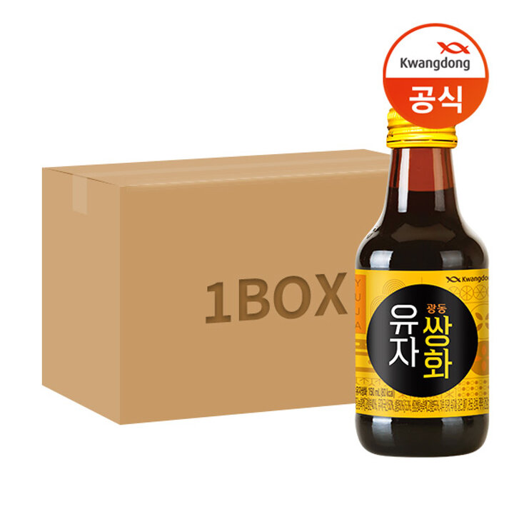 광동직송ㅣ유자쌍화 150ml x40병