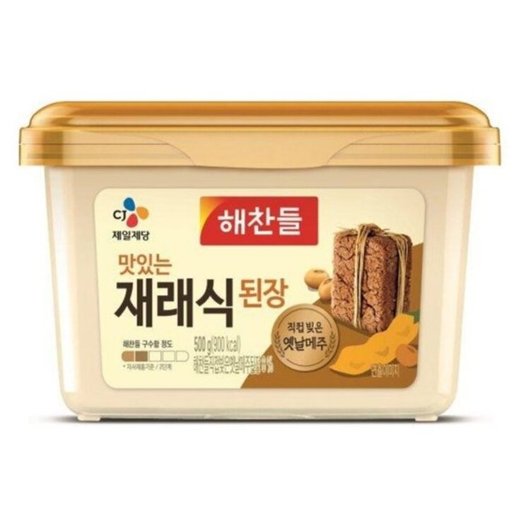 (신세계의정부점)CJ 해찬들/맛있는 재래식된장 500g 1개