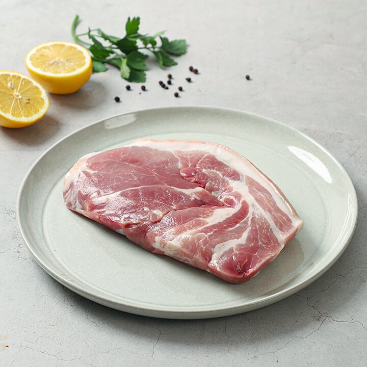 [숨비포크] 제주 한돈 흑돼지 앞다리살 500g (수육용)