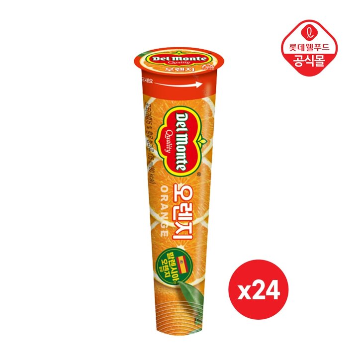 델몬트 오렌지120ml x 24개