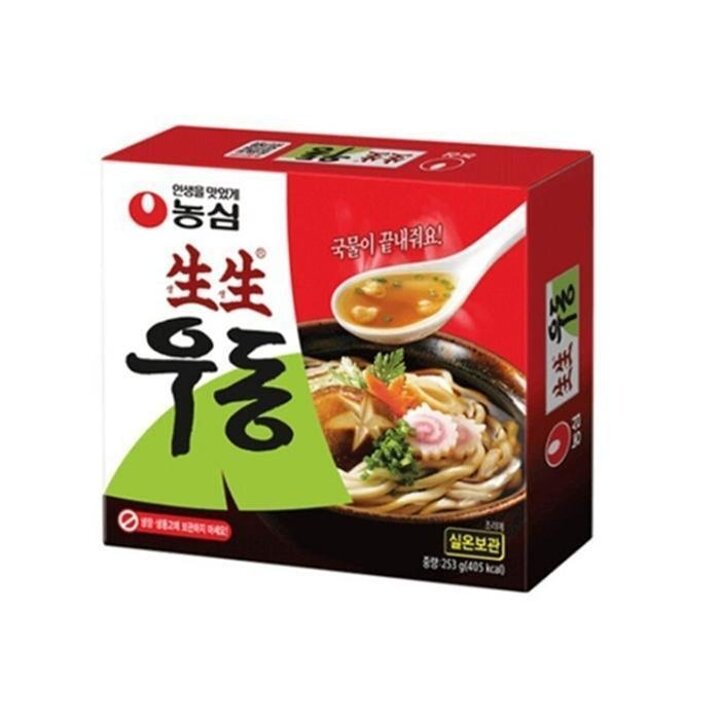 농심 생생우동 253gx20봉지 (23642433)
