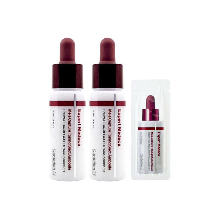 센텔리안24 마데카 멜라캡쳐 토닝샷 기미 앰플 15ml 2개+샘플