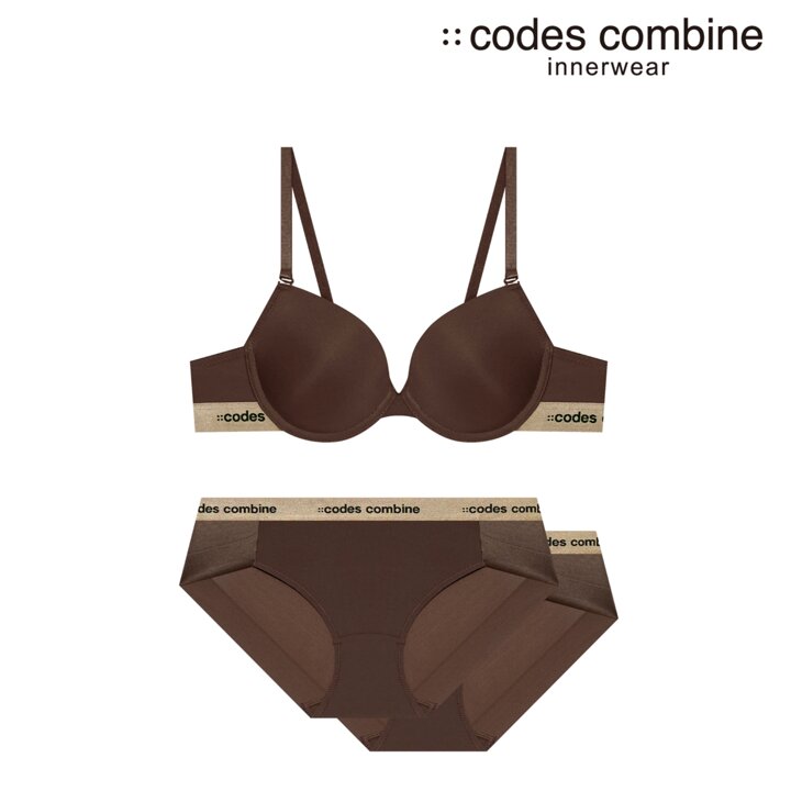 (신세계강남점)브라1+팬티2 브라운 브라세트(CEWBR961BR+CEWBP961BR)