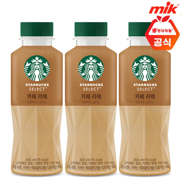 동서 스타벅스 셀렉트 카페 라떼 300ml 24PT