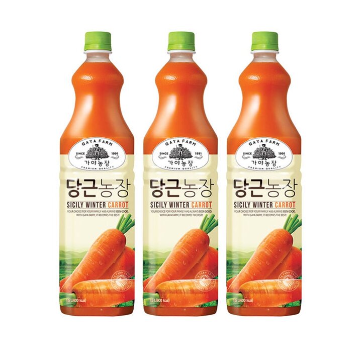 웅진 가야 당근농장 1.5L 9펫