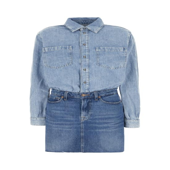 [해외배송] 25SS 세븐포올맨카인드 원피스 7U014U03 U7IAA DENIM
