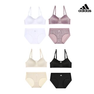*[아디다스] 퍼포먼스 에어로 퍼펙트 모션핏 브라팬티 8종 패키지