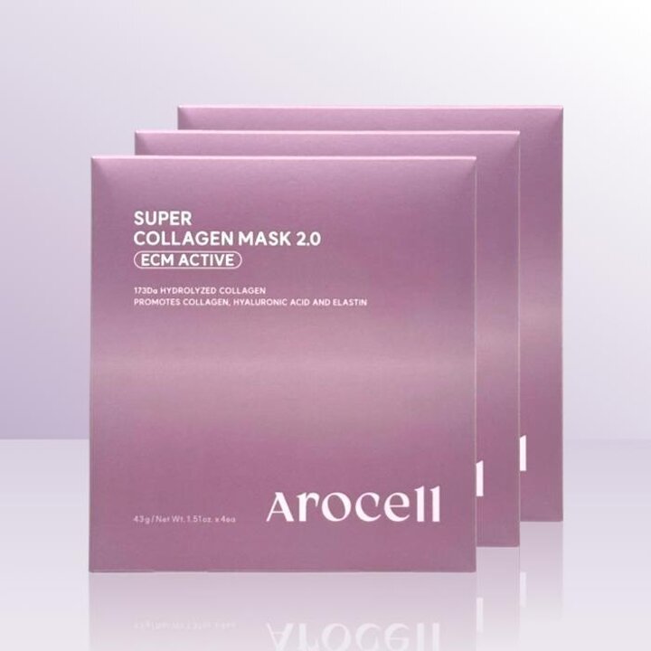아로셀슈퍼콜라겐마스크2.0ECMACTIVE4매x3박스/iuy