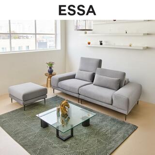 [5만원상품권+스툴증정]모이트 3인 리프트기능 리브 패브릭 소파+스툴