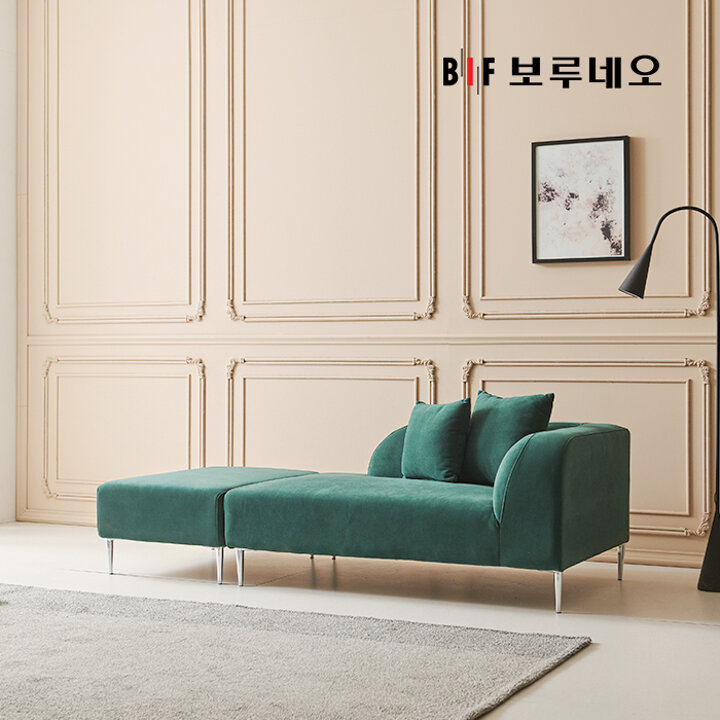BIF보루네오 디에르 올댄 아쿠아텍스 2인 소파+스툴