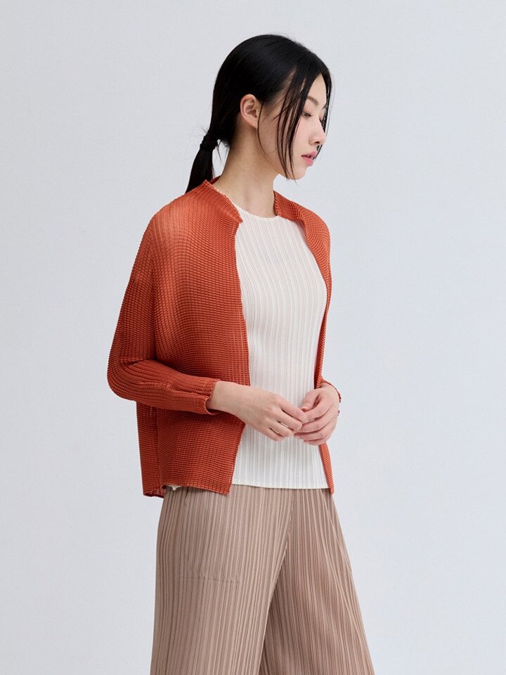 [최초가 138000원] 쉬폰 노 카라 가디건EPCDM125003
