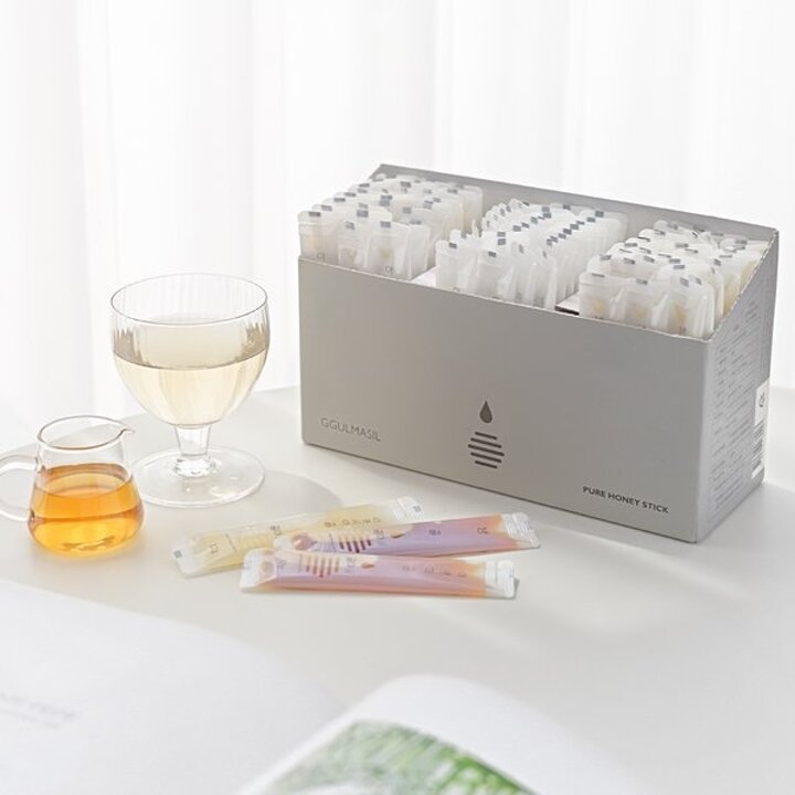 (대구신세계)꿀마실] 벌꿀스틱 3종세트 90포12g(아카시아30개,야생화30개,밤나무30개)