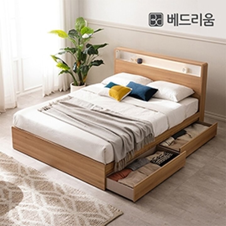 금성침대 베드리움 리밍 LED수납침대(SS)-NEW 코지슬립 유로탑