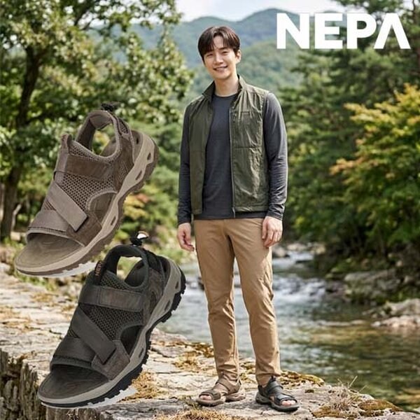 (최초가 159,000원) 공용 루카스 여름 시원한 트레킹샌들 7K37672 7KD7672