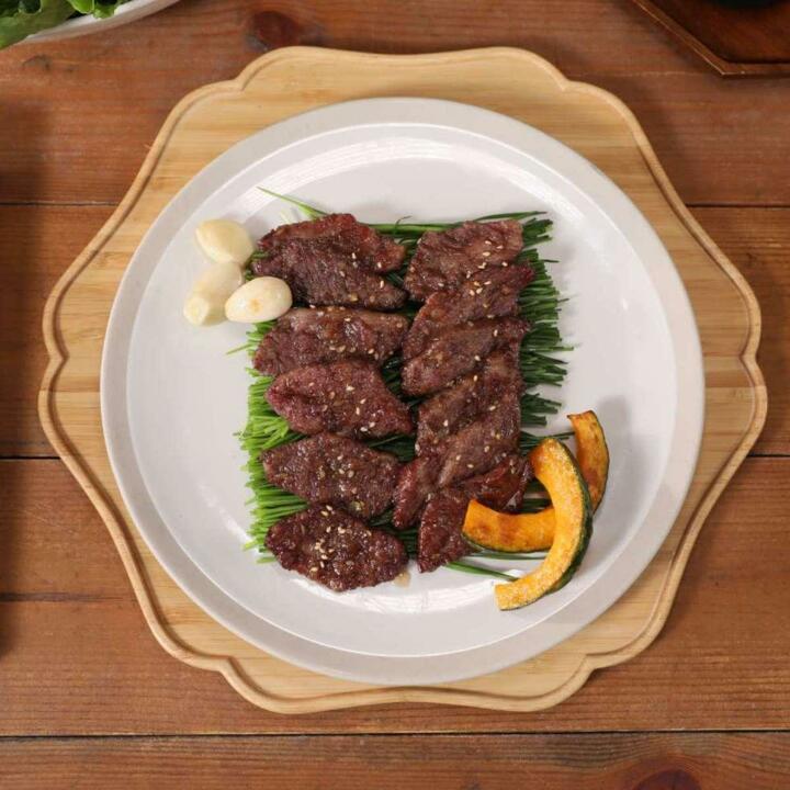 [바름원] 국내산 갈비살구이 250g x 4팩, 국내산 소갈비살