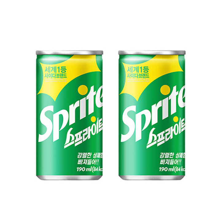 [본사]스프라이트 190ml 캔 30입