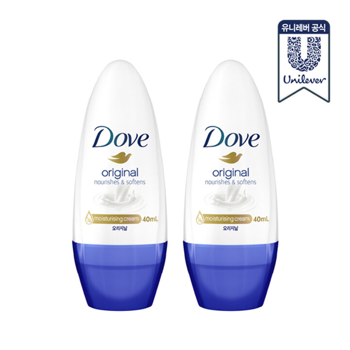 도브 오리지널 롤온 40ml x 2개