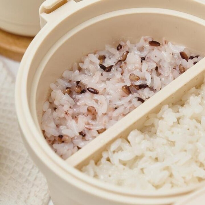 아트박스/다이어트학교 [다학] 핏쿡 1인용 저당 밥솥 전자레인지용 미니
