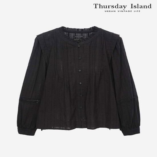[Thursday Island] 볼륨소매 블라우스(T246MBL146W)