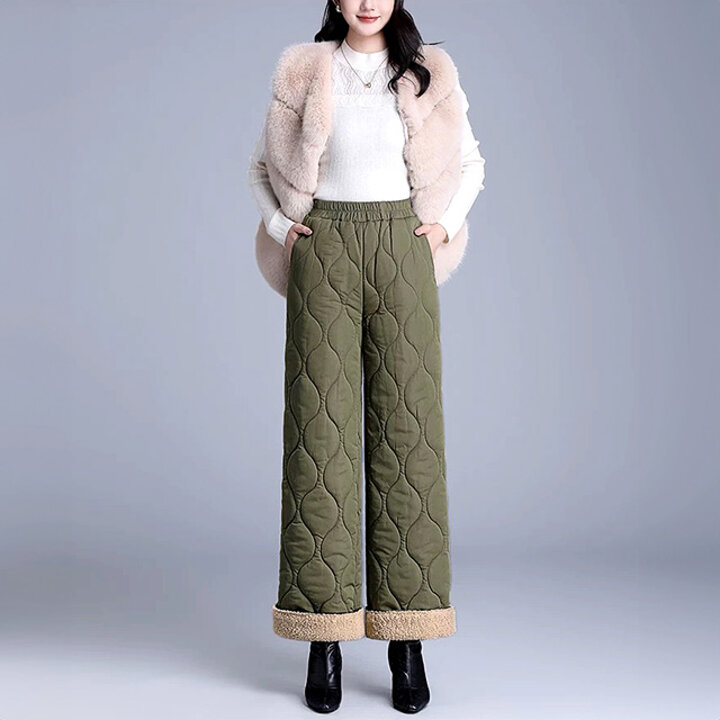 [헬리꽁땡]퀼팅패딩안감털팬츠2종