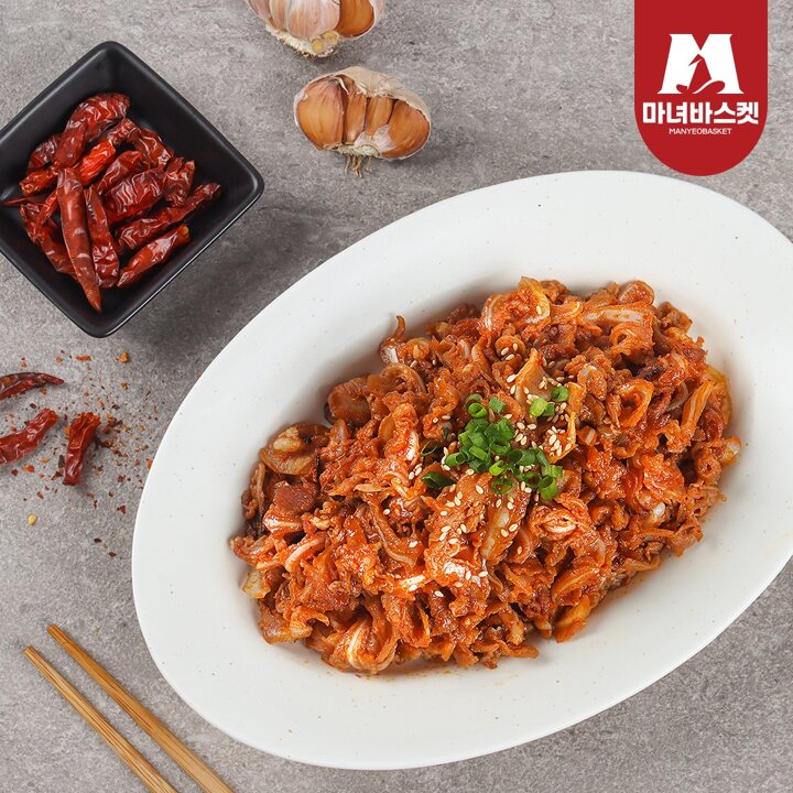 [마녀바스켓]오독오독 매콤한 용식이 오돌뼈 볶음 300g*